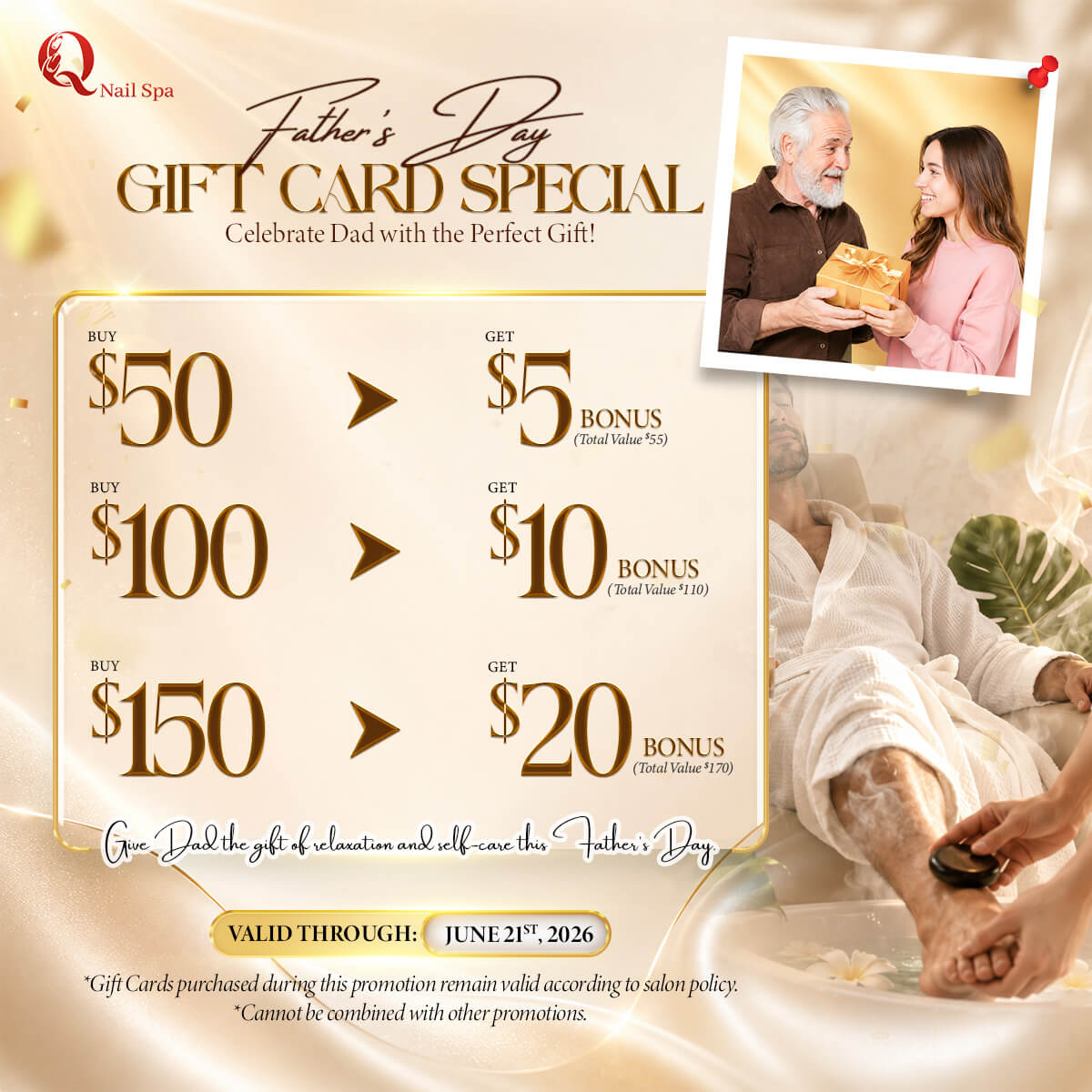 🌟 Q NAIL SPA - Promotions 🌟