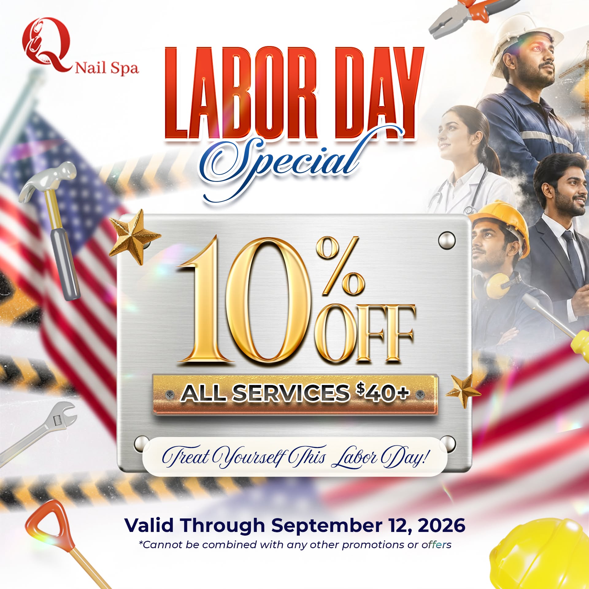🌟 Q NAIL SPA - Promotions 🌟