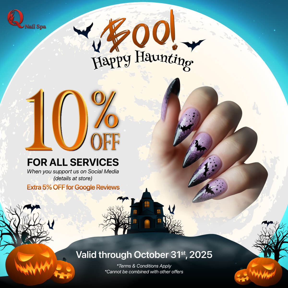 🌟 Q NAIL SPA - Promotions 🌟